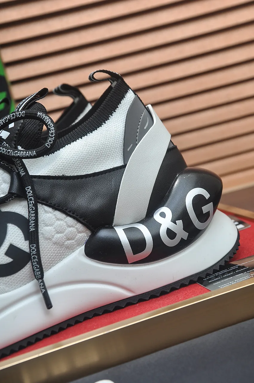 Men's shoes 💰480💶[D&G] High-end quality Product trademark: DG "Dolce & Gabbana*" low-top sneakers Product material: imported ^_^ cowhide upper, cotton silk lining, original outsole Regular size: 38-45 (45 customized)